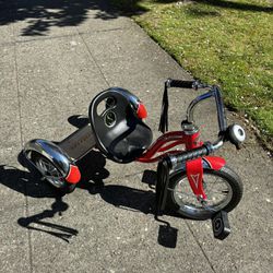 Red Schwinn Tricycle — Roadster Bike