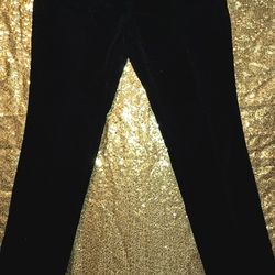 Ladies Corduroy Black Pants Size 4p New $6