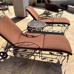 Woodard Briarwood  Wrought Iron  Patio Furniture 