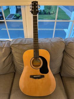 Mitchell D-100 NAT Dreadnought Acoustic Guitar (Natural)