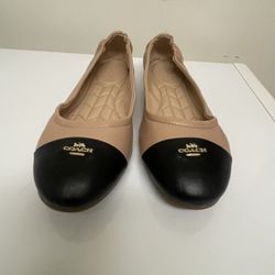 Coach Ballerina Flat Size 10B 