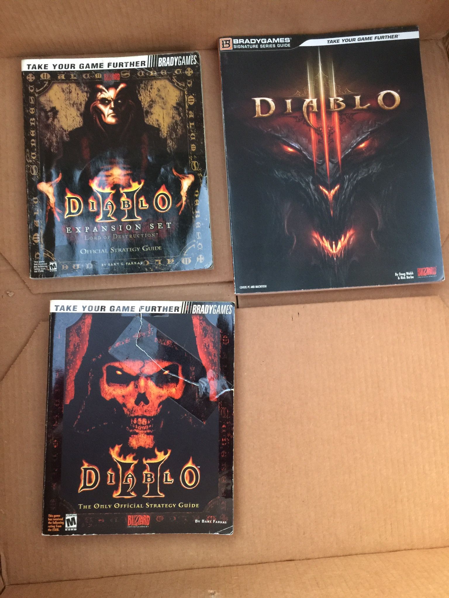 Diablo Strategy Guide Combo Pack - 1, 2 And Expansion Pack