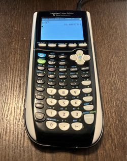 TI-84 Plus C Silver Graphing Calculator