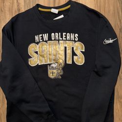 New Men’s Size XL Nike New Orleans Saints Crewneck Sweatshirt