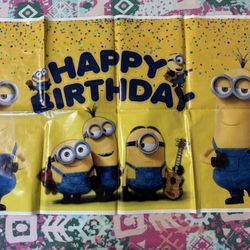 Minions Birthday Banner