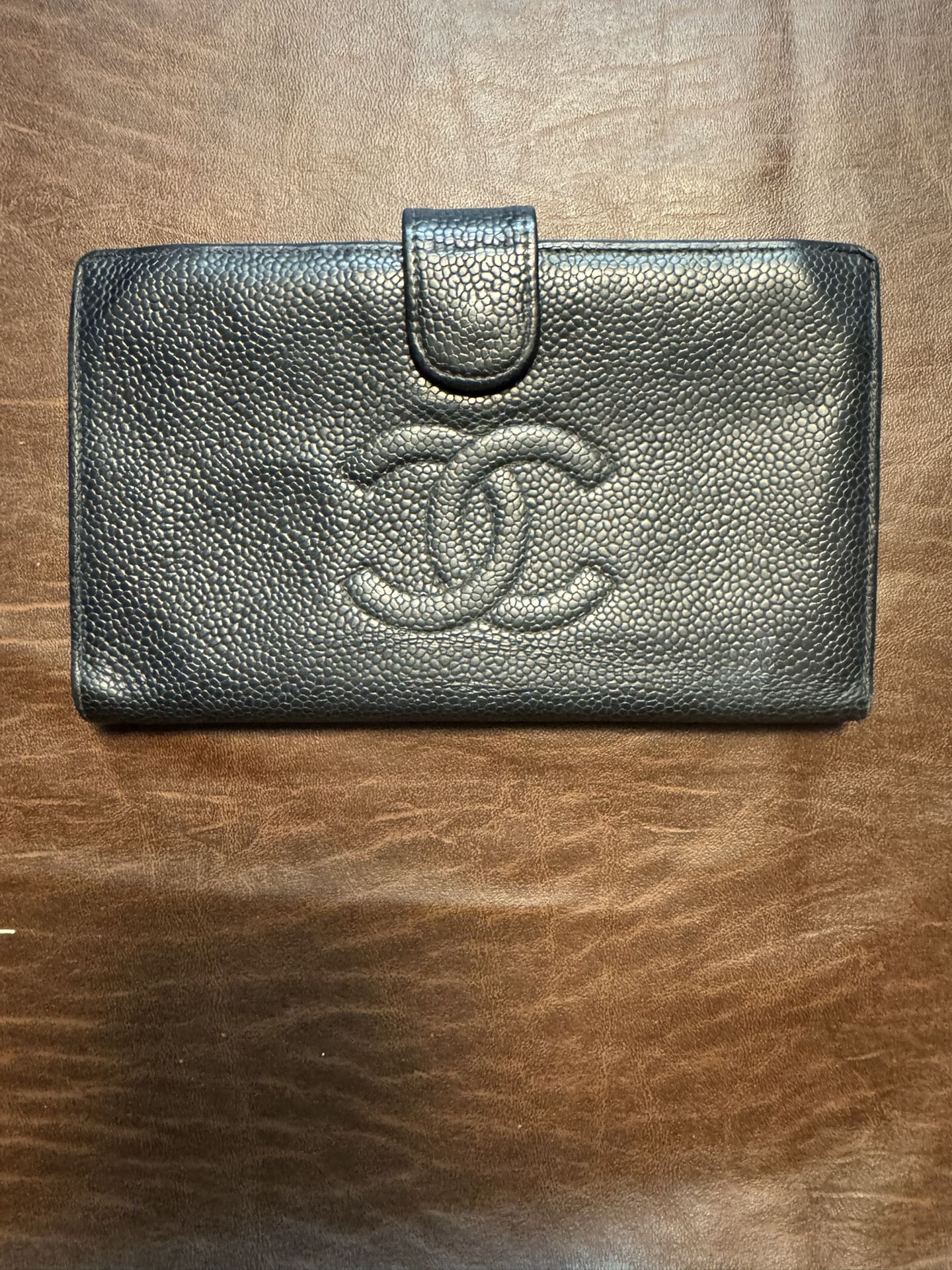 Leather Chanel wallet