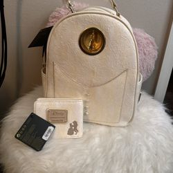 Beauty And The Beast Loungefly With Matching Wallet NWT