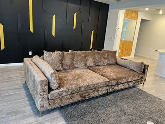 Beautiful Sofa Extra Seize. Mordern Contemporáneo Velvet Scandinavian Style