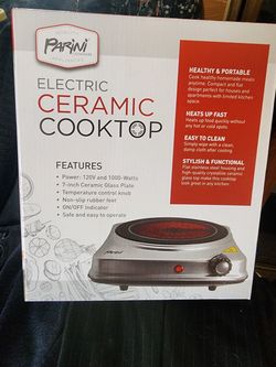 Ceramic cook top portable