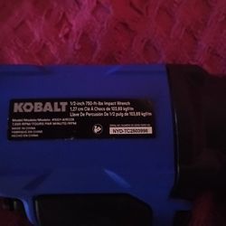 Kobalt  .5in 750ft/lb Air Impact Wrench