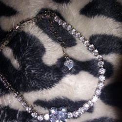 Heart Diamond Bracelet 15$