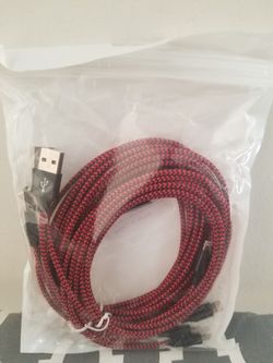 CHARGER CABLES (Black and Red)