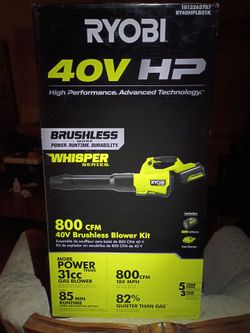 RYOBI LEAF BLOWER