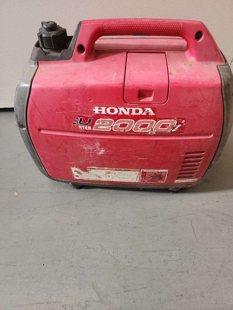 Gas Generator  Honda Eu 2000i