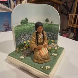 Pleasant Company American Girl Hallmark Rare Handcrafted Book-End