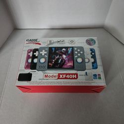Upgraded XF40H Retro Handheld Game Console|128GB|Black|Brand New!