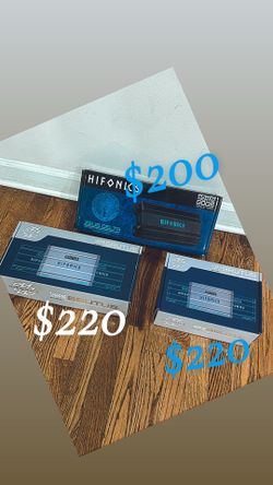 Hifonics Brutus  Car Amplifier W Bass Knob Espanol/English