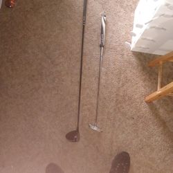 Ping Driver And Putter