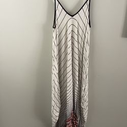 Forever 21 Striped Multicolored Maxi Dress, Size S