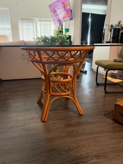 Moving Sale - Glass Table