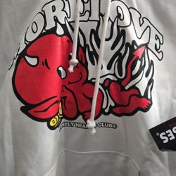 Large Lonely Hearts Club No Excuses Hoodie 