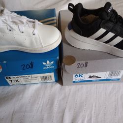 Toddler Shoes NIB size 6 Size 7.5 Adidas 