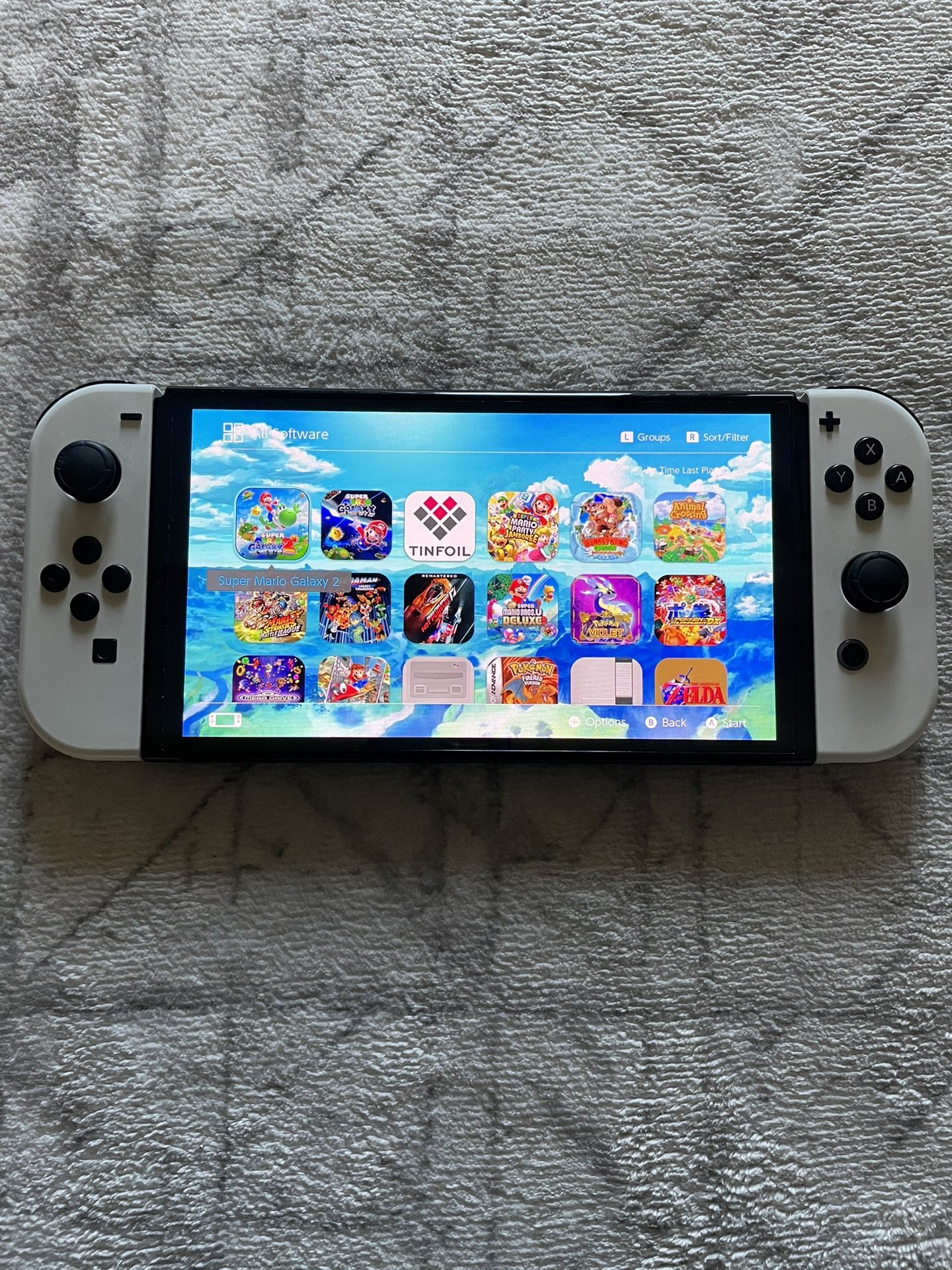 Nintendo Switch OLED With Games Included