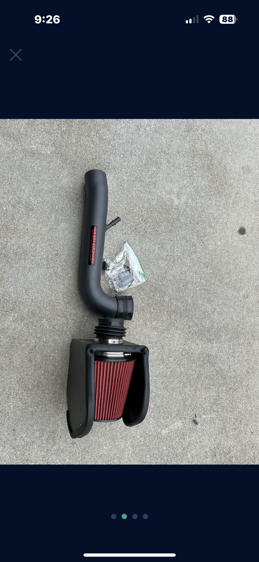Cold Air By Rough Rough Country fits Jeep Wrangler 2.4