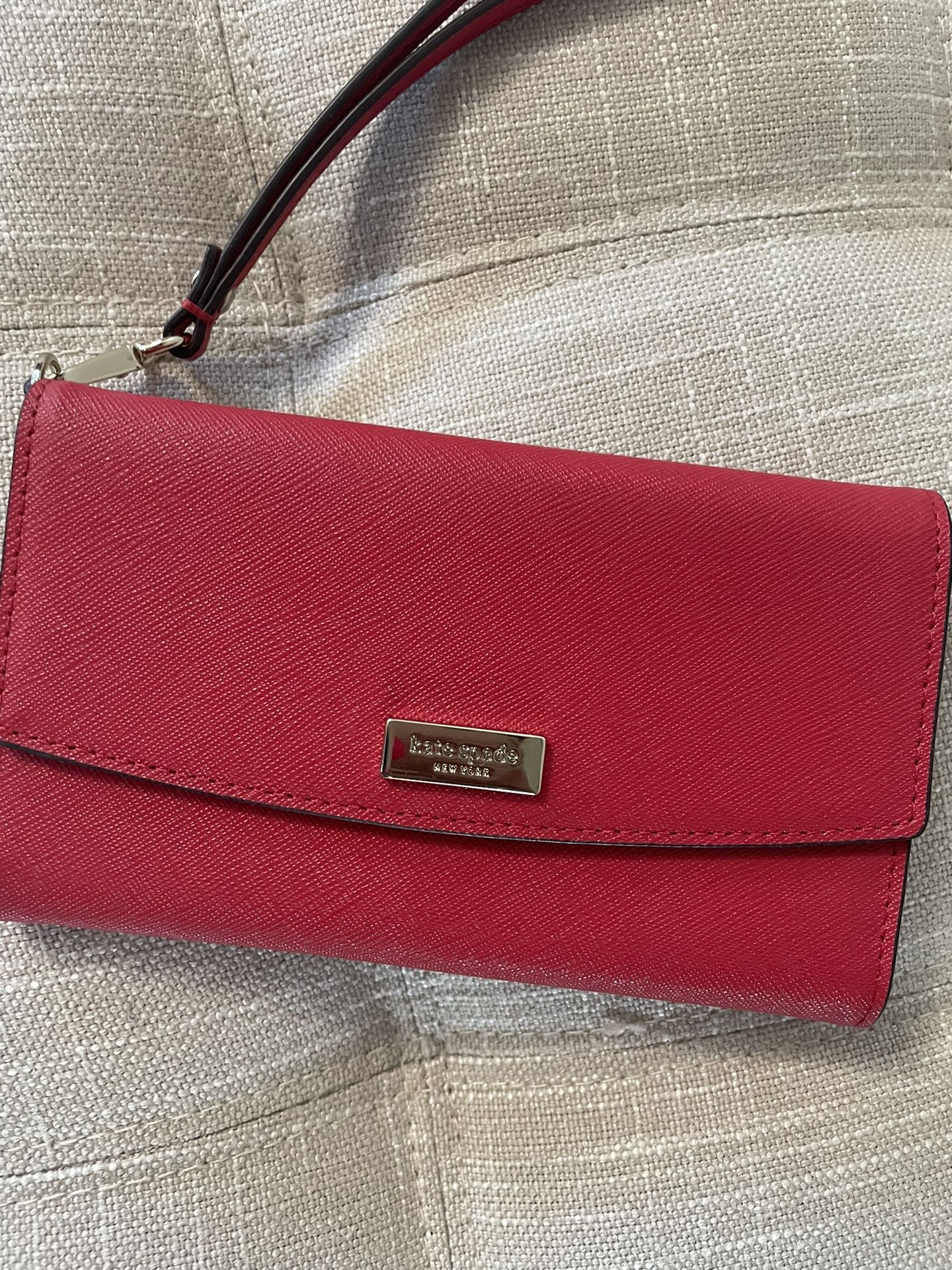 Kate Spade Wallet/wristlet Red