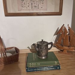 Antique Old Aged Tea Pot Silver