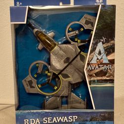 Avatar Disney McFarlane -World of Pandora - RDA Seawasp Action Figure vehicle-Brand New In Sealed Box.