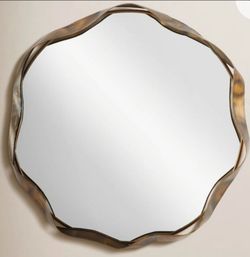 Large Bronze Entryway Mirror