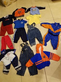 Very nice sz 12 months boys baby clothes