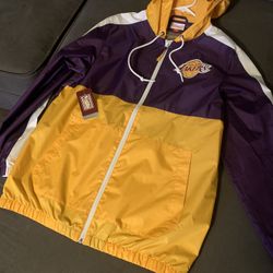 Los Angeles Lakers Mitchell & Ness Windbreaker Jacket