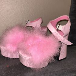 Dolls Kill Pink Heels 6.5