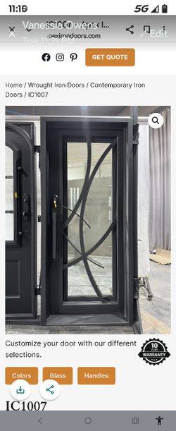 Standard Iron Door