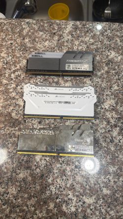 3 16gb DDR 4 Ram Kits
