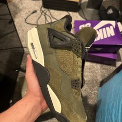 Jordan 4 Craft Olive Green