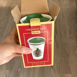 Spode Xmas Tree Travel Mug