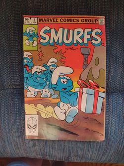 vintage smurf marvel comic books - volume 1,2,3 Thumbnail