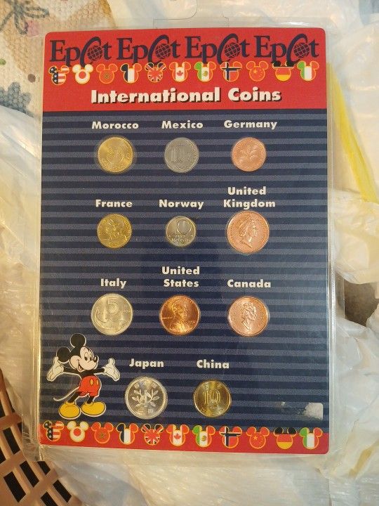Epcoc Disney International Coins