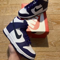 Dunk High purple