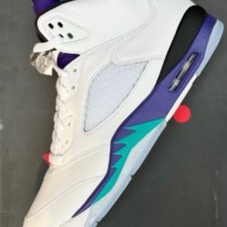 Jordan Grape 5 Nike Air Retro mens size 10.5 v