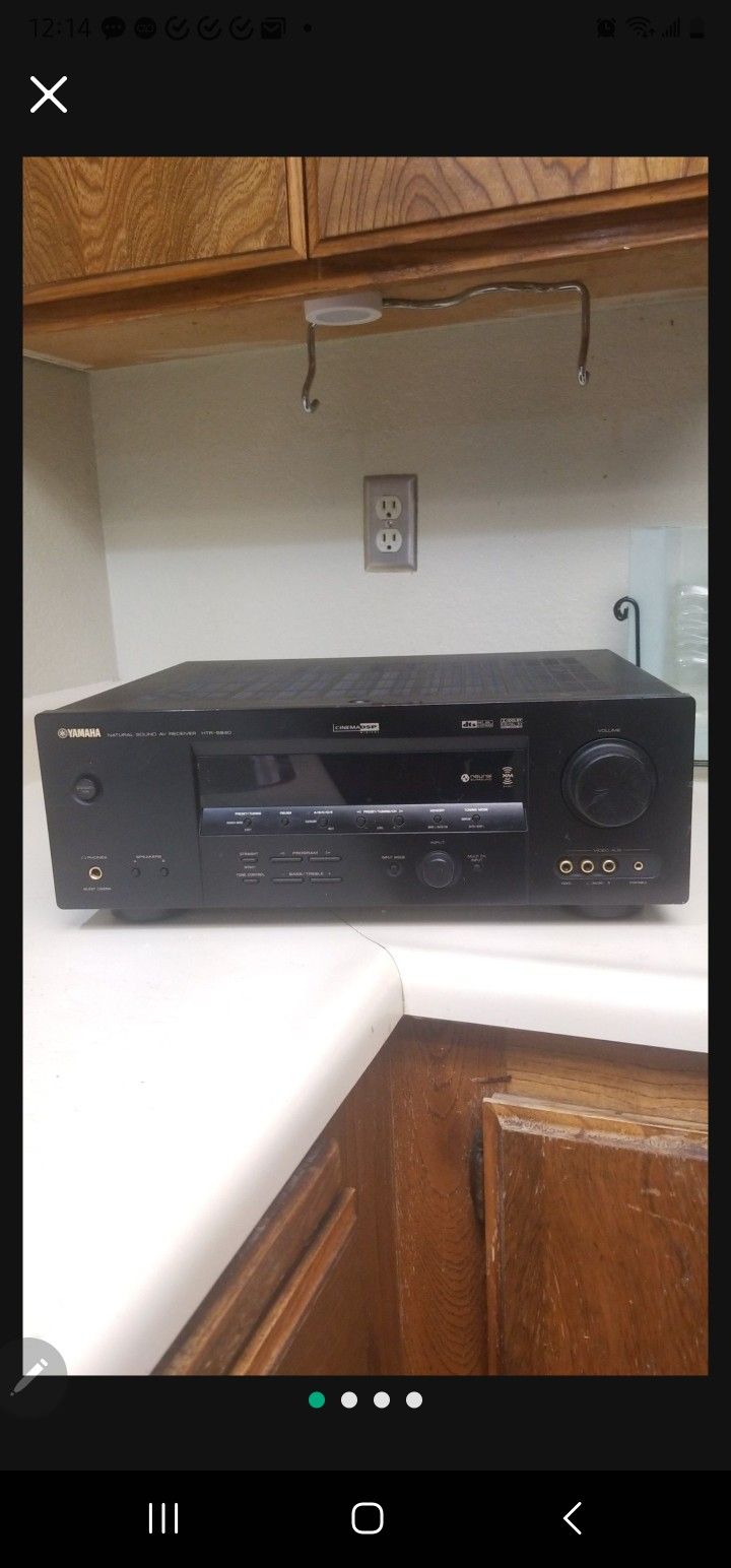 Yamaha HTR 5940 6.1 Channel 105