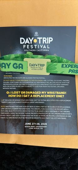 Daytrip ticket
