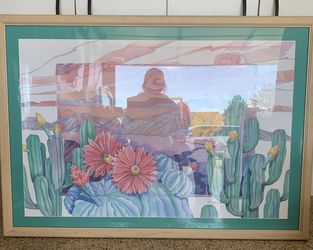 Framed Art Piece
