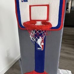 NBA Couch And Basketball Hoop