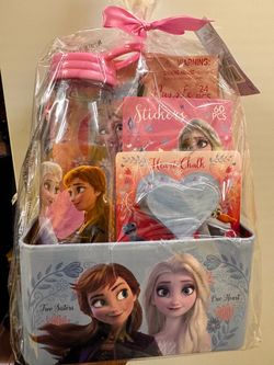 Disney Frozen Gift Basket Set for Kids