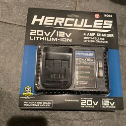Hercules Tool Charger For Batteries BRAND NEW NEVER OPENED