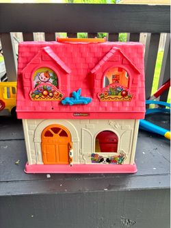Little people play house